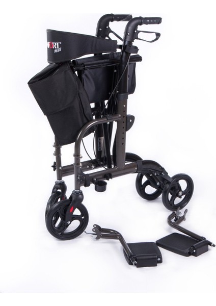 Comfort Plus DM9124 Lüx Ayak Pedallı Alüminyum Rolatör modelleri