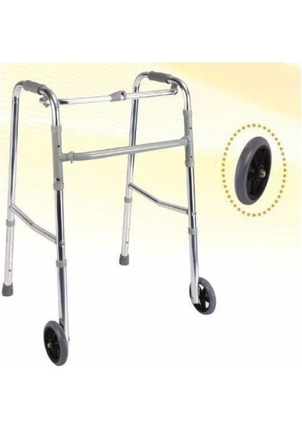 Poylin Ithal Alüminyum Hareketli Tekerlekli Walker Hasta Yaşlı Yürüteci fiyatları