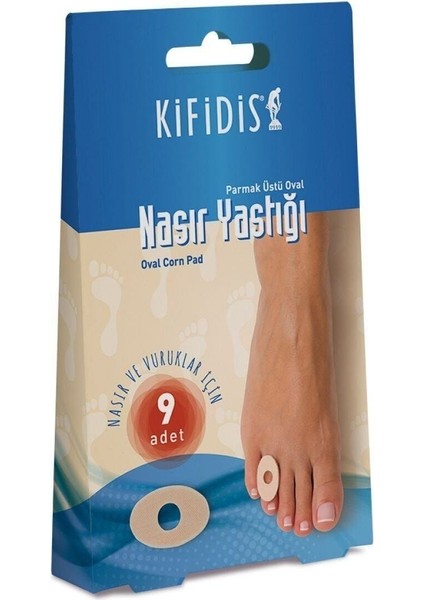 Parmak Üstü Oval Nasır Yastığı Std