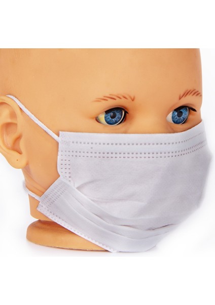 Comfort Plus 3 Katlı Cerrahi Full Ultrasonic Maske Çocuk Meltblown Lu modelleri