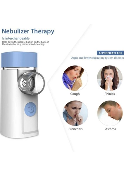 Air Pro 3 Mini Mesh Nebulizatör Nebul Tasınabilir Sessiz Nebulizatör fırsatları