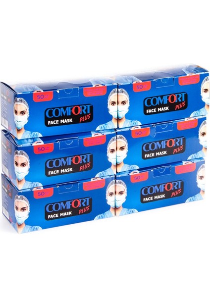 Comfort Plus 3 Katlı Cerrahi Maske Full Ultrasonic 50 Adet modelleri
