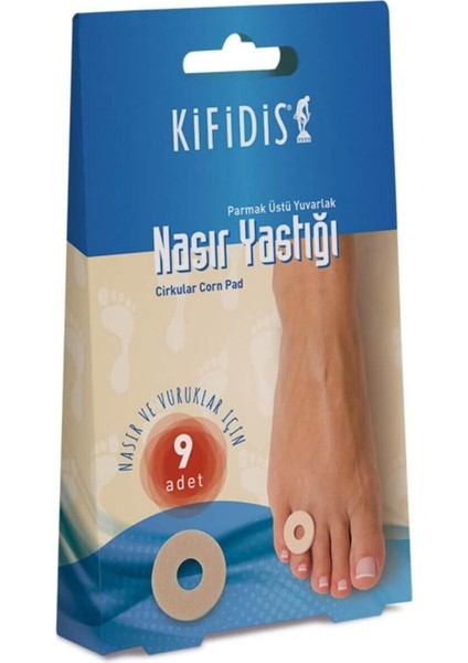 010 Kifidis Parmak Üstü Yuvarlak Nasır Yastığı
