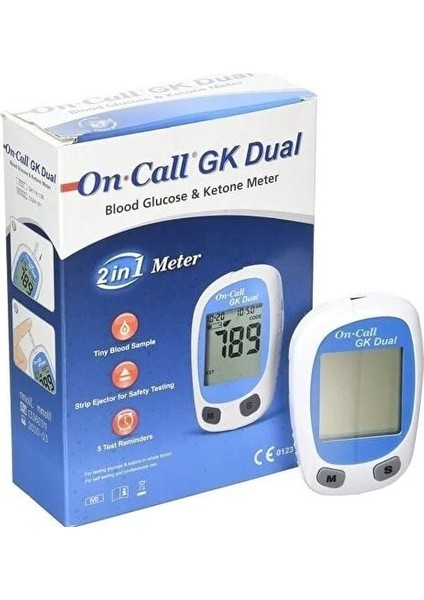 On Call Gk Dual Keton Ölçüm Cihazı