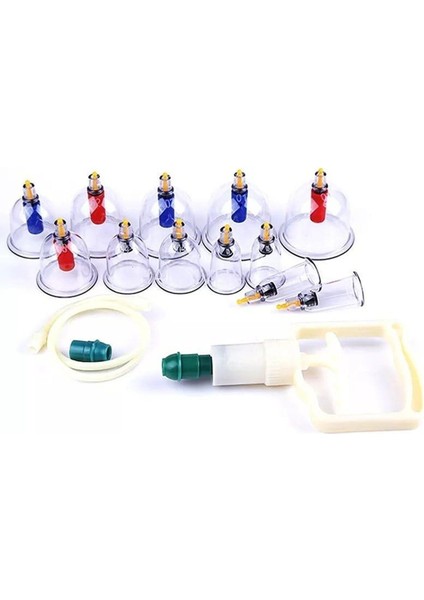 Manyetik Masaj Kupa Seti 16 Adet 2 Pcs 2