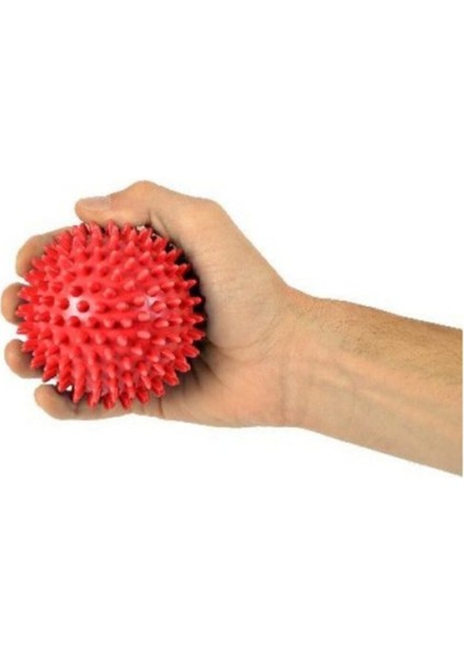 Dikenli El Egzersiz Masaj Duyu Topu 9 cm