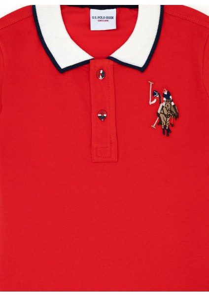 Kırmızı Erkek Çocuk Regular Fit Polo T-Shirt SD01kidsIY024 modelleri