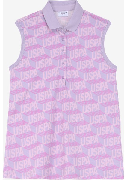 Lila Kadın Slim Fit Polo T-Shirt GENTAF