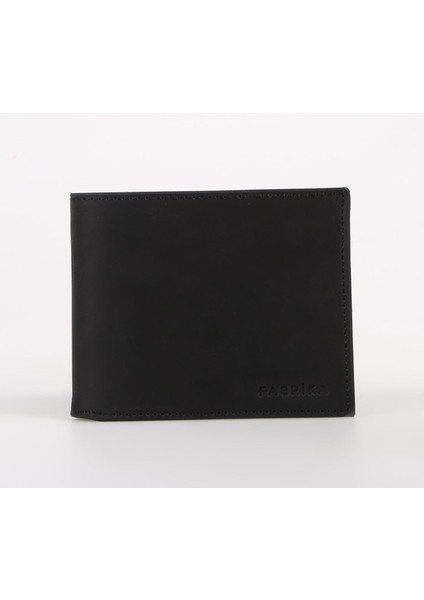 Siyah Erkek 11X8X2 cm Deri Cüzdan Frk 343 Crayz