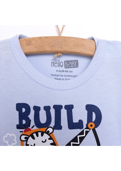 Erkek Kısa Kol Pijama Takımı Erkek Bebek modelleri