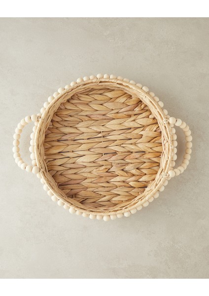 Chaplet Hasır Tepsi Kahverengi fiyatları