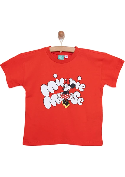 Minnie Mouse Kız Tshirt Kız Bebek