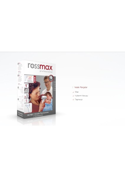 Rossmax HC700 Temassız Termometre Ateş Ölçer