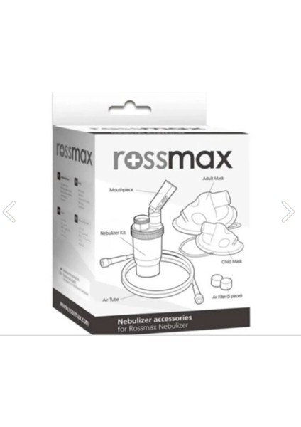Rossmax Nebulizatör Maskesi ve Seti