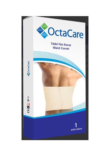 Octacare Yün Korse S (70-85 Cm) Beden