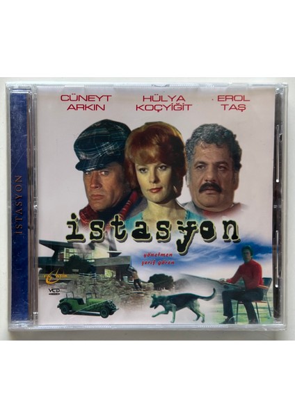 Istasyon Cüneyt Arkın Hülya Koçyiğit CD (Jelatininde Sıfır Orjnal Dönem Baskı Vcd)