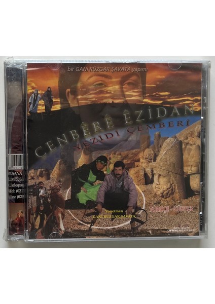 Cenbere Ezidan Yezidi Çemberi CD (Jelatininde Sıfır Orjnal Dönem Baskı Cd)