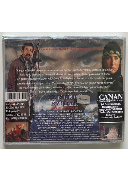 Cenbere Ezidan Yezidi Çemberi CD (Jelatininde Sıfır Orjnal Dönem Baskı Cd)