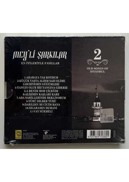 Meyli Şarkılar 2 En Iyileriyle Fasıllar CD (Jelatininde Sıfır Orjnal Dönem Baskı Cd)