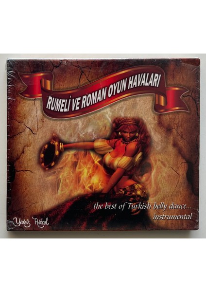 Rumeli ve Roman Oyun Havaları CD (Jelatininde Sıfır Orjnal Dönem Baskı Cd)