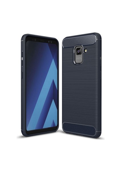 Samsung Galaxy A8 Plus 2018 Ultra Koruma Sağlayan Şık Room Silikon Kılıf