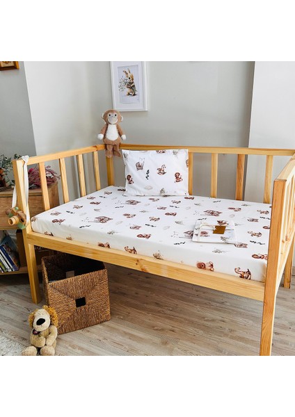 Retro Dreams Pamuk Bebek Çarşaf Seti 2 Parça modelleri