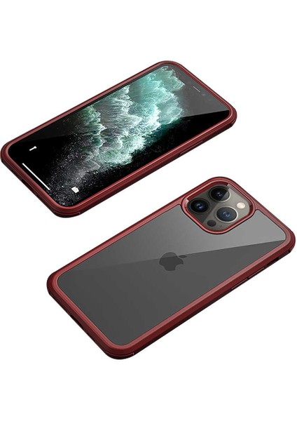 Apple iPhone 13 Pro Max Kılıf Ön Arka Tam Kapatan 360 Tam Koruma Lüx Kapak