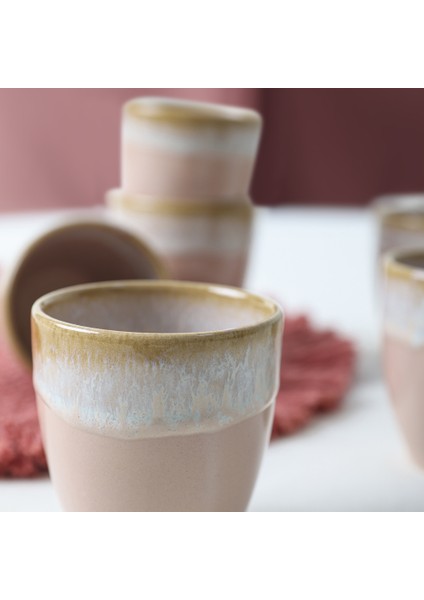 Shizen Pudra Latte Kupa 8 cm 6 Adet Q38