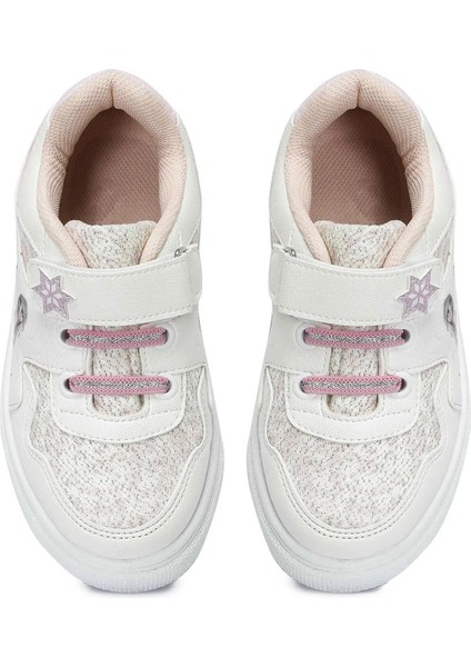 Frozen Lales Beyaz Rahat Tabanlı Kız Çocuk Spor Ayakkabı fırsatları