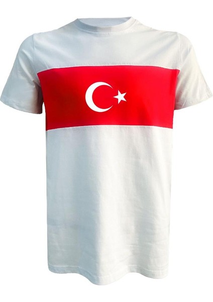 Pamuk Standart Kesim Milli Takım Forması Sıfır Yaka Tişört