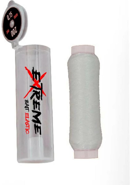 Kapsüllü Elastik Yem Ipi 200MT 0.15MM