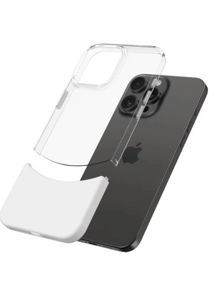 iPhone 14 Pro Max Kılıf Transparent 2 Renk Pc Sert Kapak
