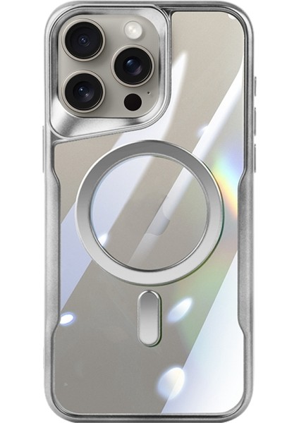 iPhone 15 Pro Max Kılıf Elegance Blade Magsafe Kapak