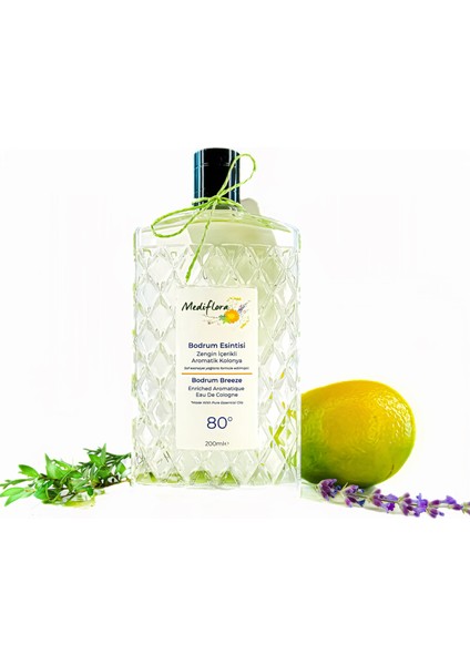 Bodrum Esintisi Zengin Içerikli Aromatik Kolonya 200 ml