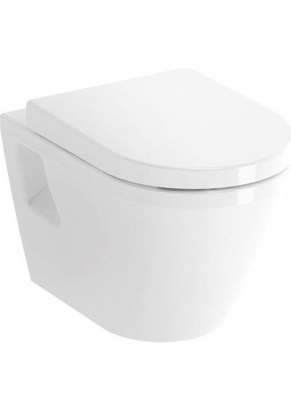 Integra Rim-Ex Kanalsız Asma Klozet + Vitra Duroplast Yavaş Kapanır Kapak