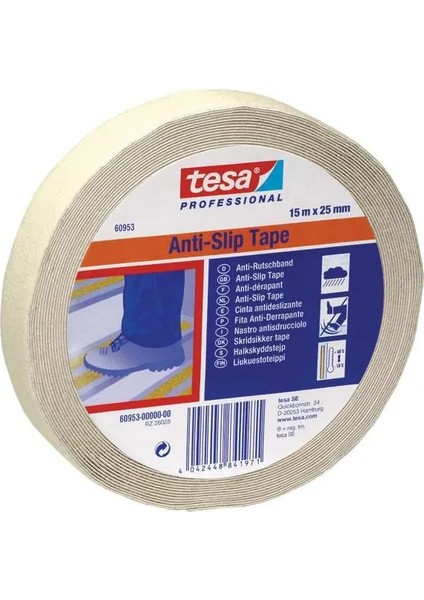 Kaydımaz Beyaz Bant 15 m x 25 m