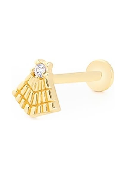 Taşlı Yelpaze Piercing