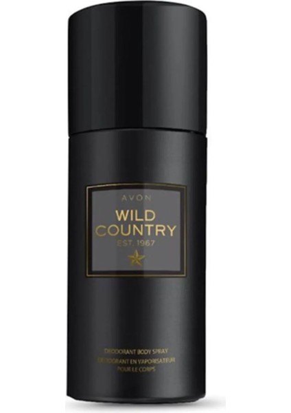 Wild Country Erkek Sprey Deodorant 150 ml.