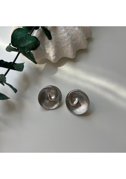 Silver Spiral Küpe