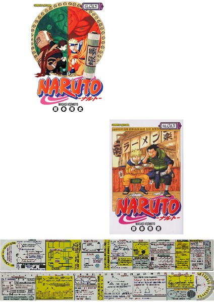 Naruto 15. - 16. Cilt Manga Seti - Masaşi Kişimoto - Matematik Öğreten Cetvel