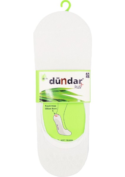 Erkek 6'lı Bambu Silikonlu Babet Çorap
