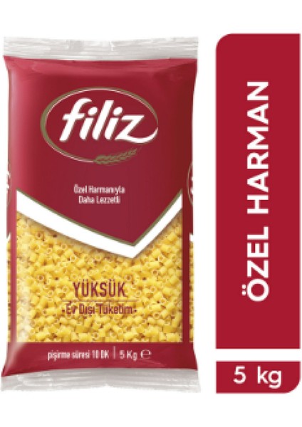 - Makarna Yüksük (2 x 5 kg) Filiz Nrmsa
