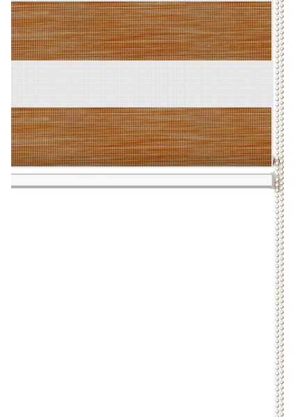 Soft Bamboo Kahverengi Kırçıllı Zebra Perde ( Etek Düz ) fırsatları