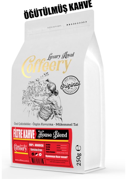 House Blend Yumuşak Içim Filtre Kahve (Öğütülmüş)