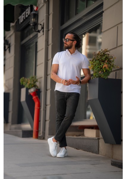 Erkek Slim Fit Kot Pantolon