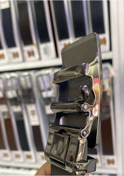 Otomatik Tokalı Deliksiz 100 % Deri Kemer modelleri