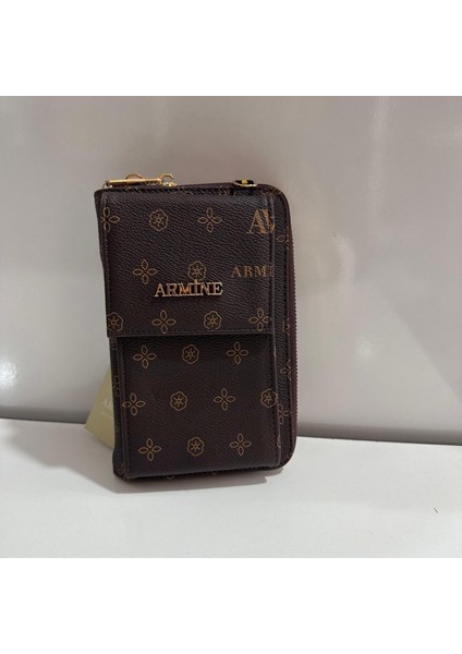 Bayan Çanta Baskılı Kahve AR26507