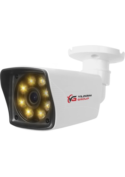 Yıldırımgroup 3'lü 5mp LENSLI+H265 Kayıt Cihazı Full Paket modelleri