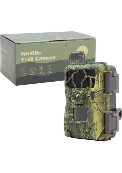 KH-661 20MP 1080P 22LED Pır Sensörlü Mini Fotokapan Kamuflaj Kamera modelleri
