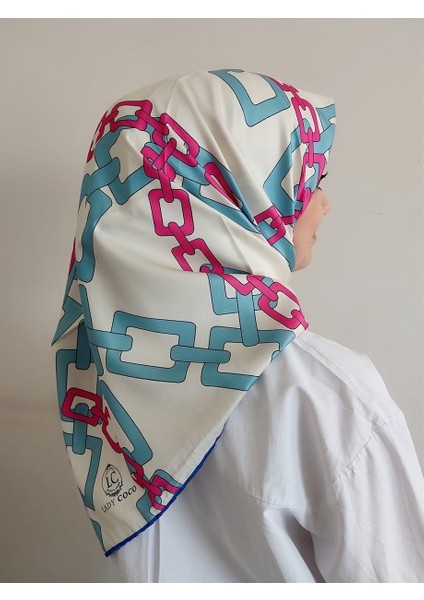 Dijital Twill Eşarp DJ2113